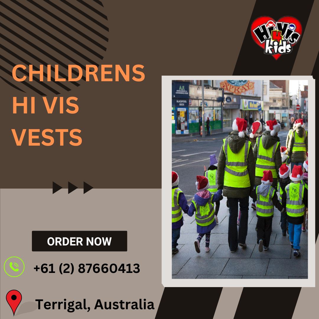 Enhancing Safety and Visibility with Children's Hi Vis Shirts and Printed Logo Hi Vis Vests