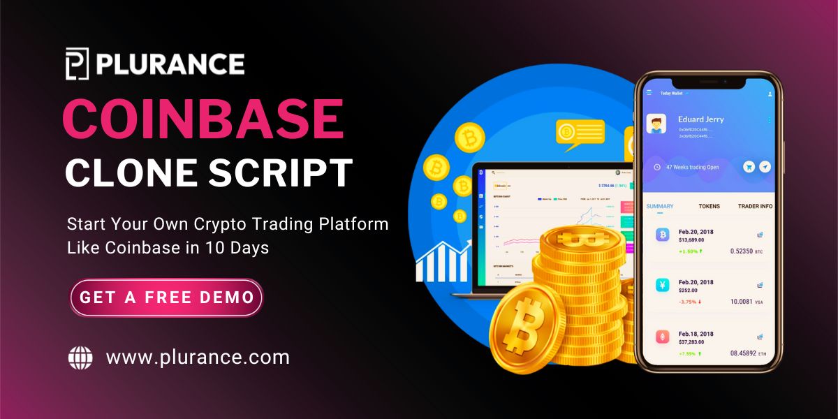 Launch your own cryptocurrency exchange platform similar to coinbase