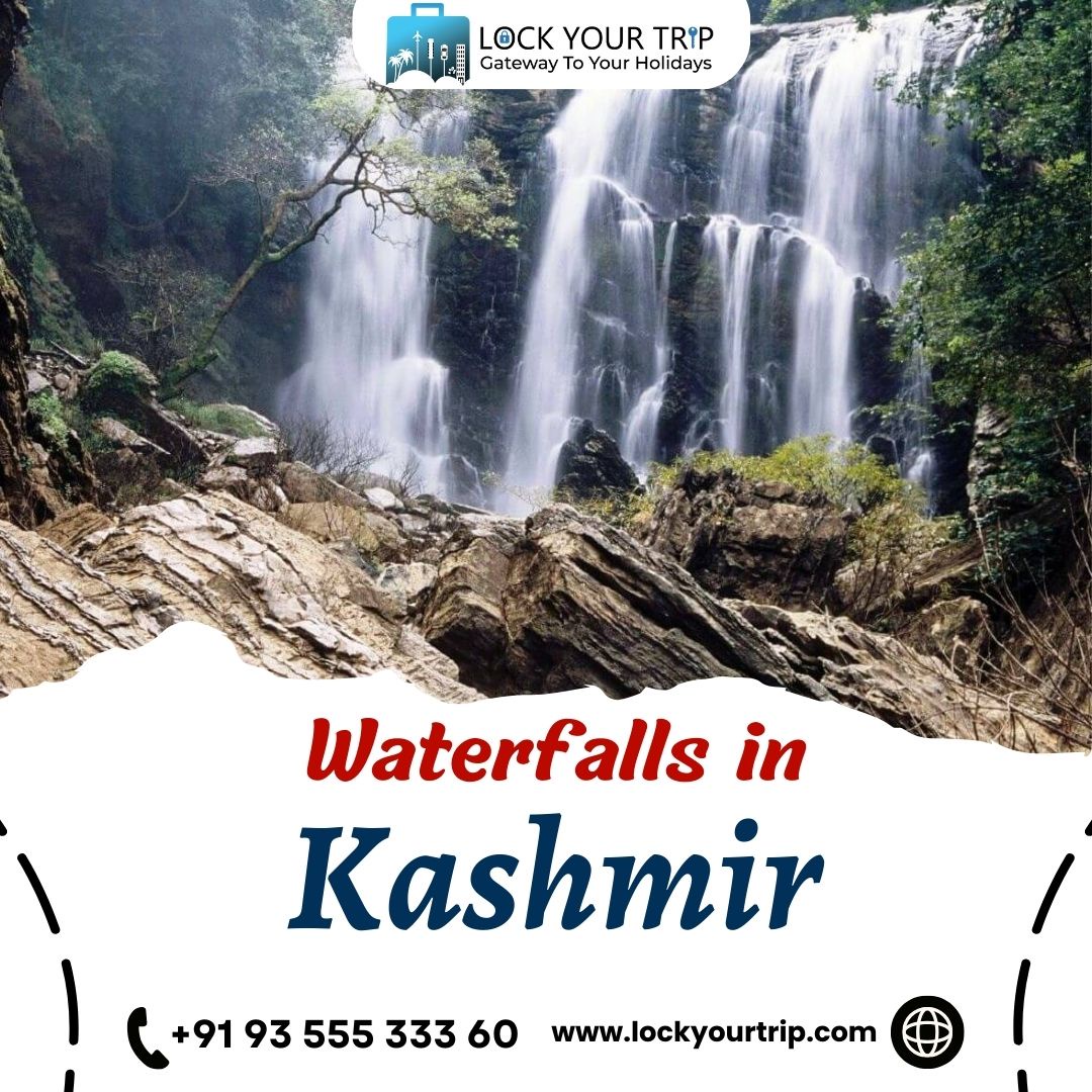 Fall in love with the breathtaking waterfalls of Kashmir amidst the Himalayas.