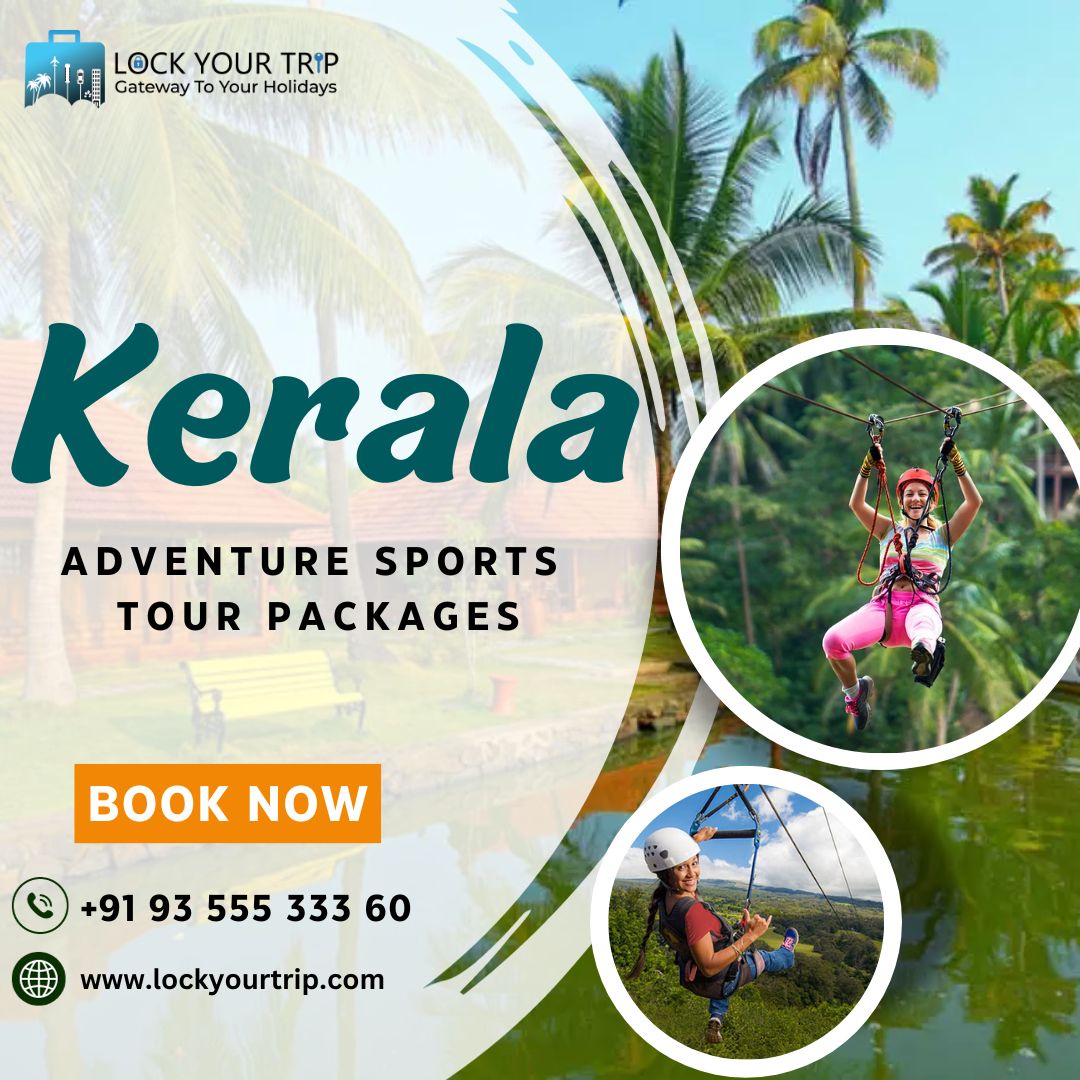 Book Kerala Adventure Sports Tour Packages  at Best Price