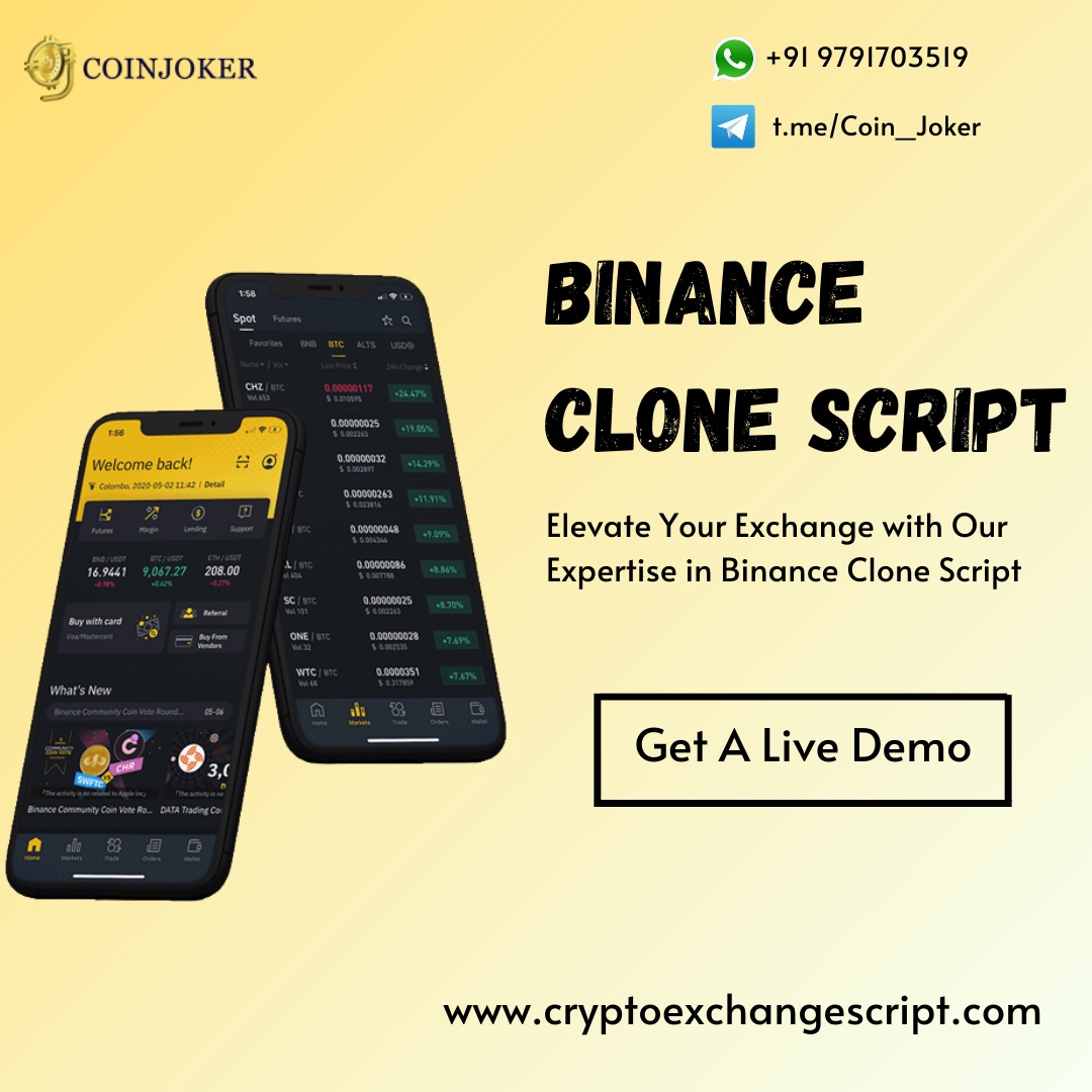 Rising Trends in Binance Clone Scripts: Stay Ahead of the Competition