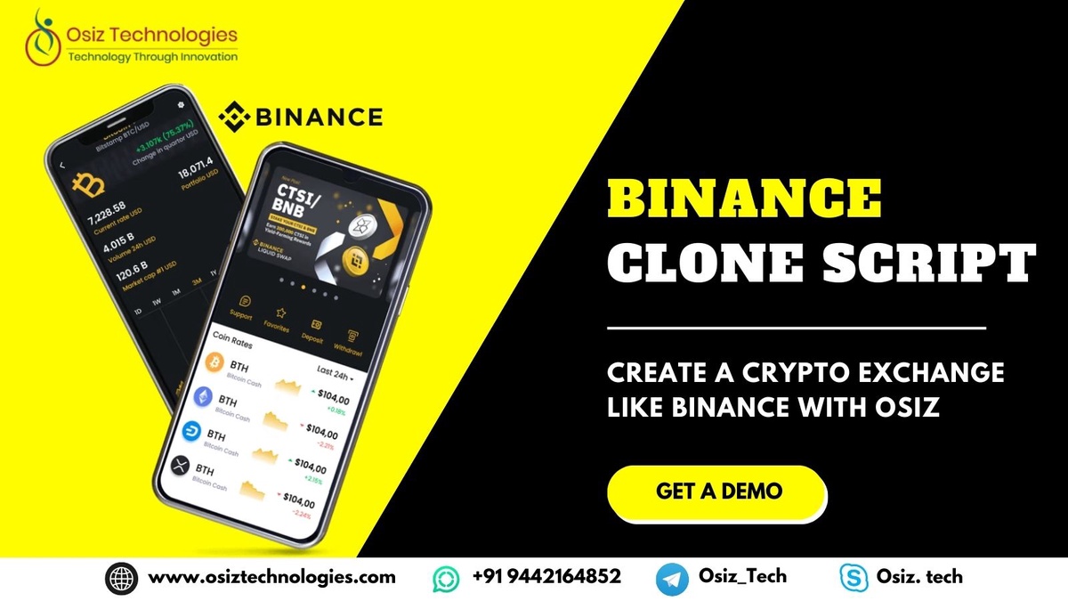 How Binance Clone Script Can Help Your Start-Up Tap into the Lucrative Crypto Market