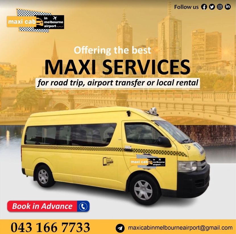 Making Your Airport Transfer Convenient with Maxi Taxi Melbourne