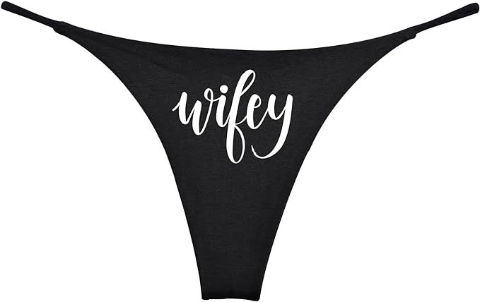 Southern Sisters Wifey Bridal Thong Underwear For Women