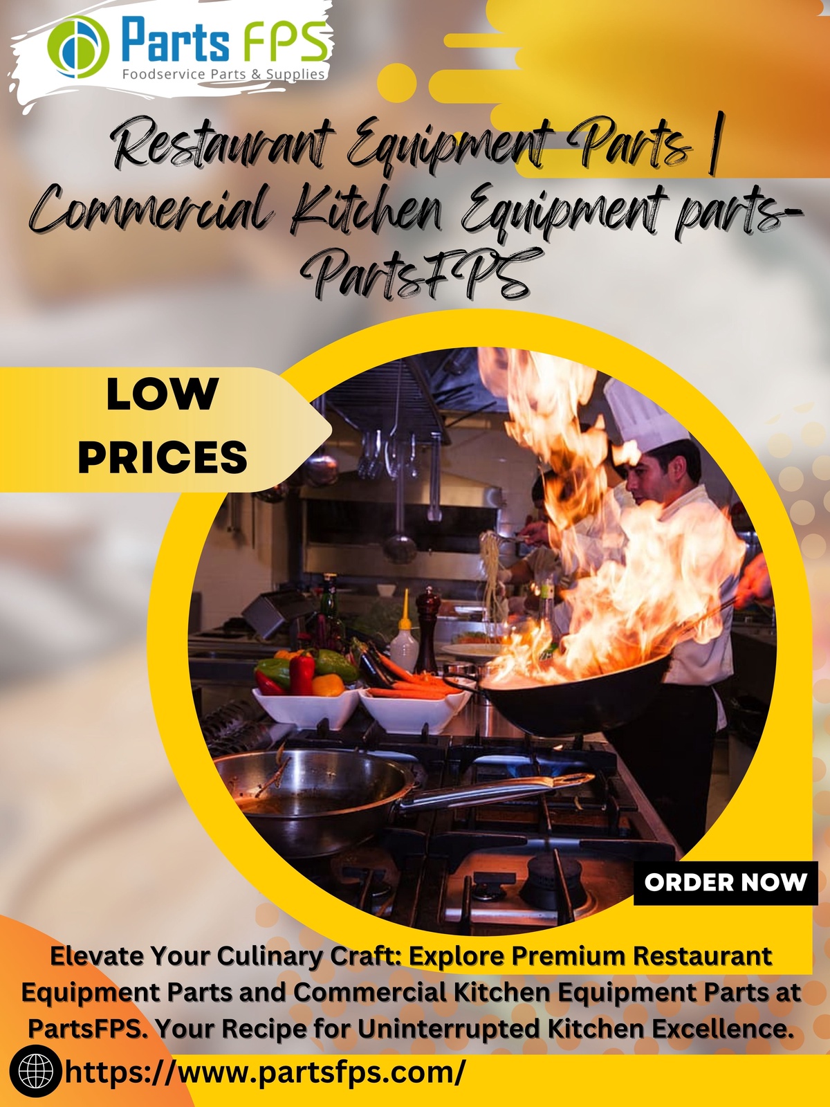 Restaurant Equipment Parts and Commercial kitchen Equipment parts- PartsFPS