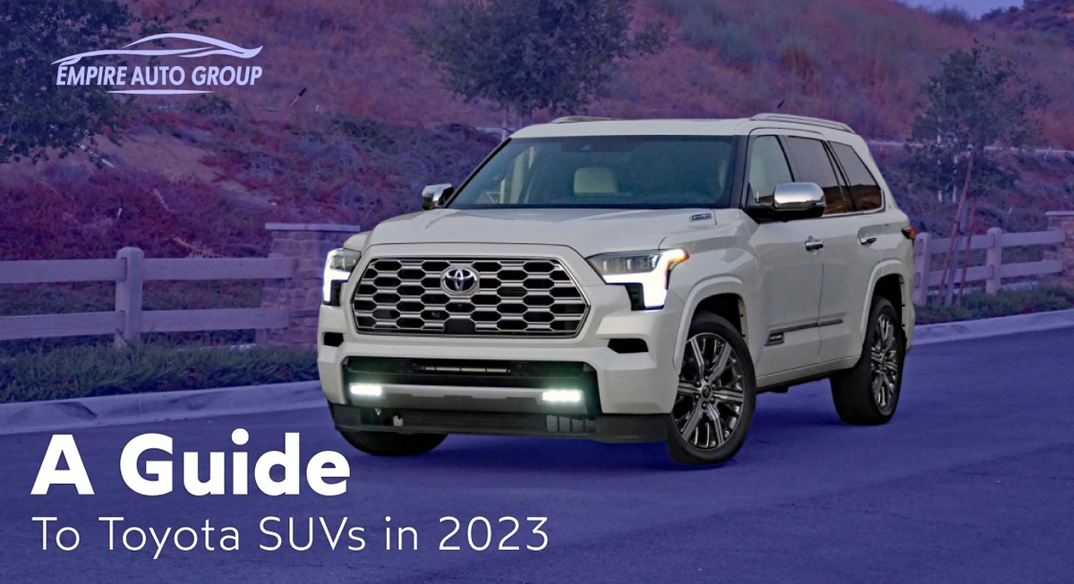 A Guide to Toyota SUVs in 2023