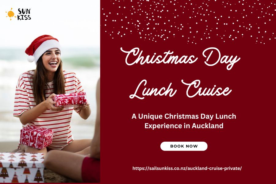 Sail Sunkiss: Book Your Christmas Day Lunch Cruise in Auckland Today