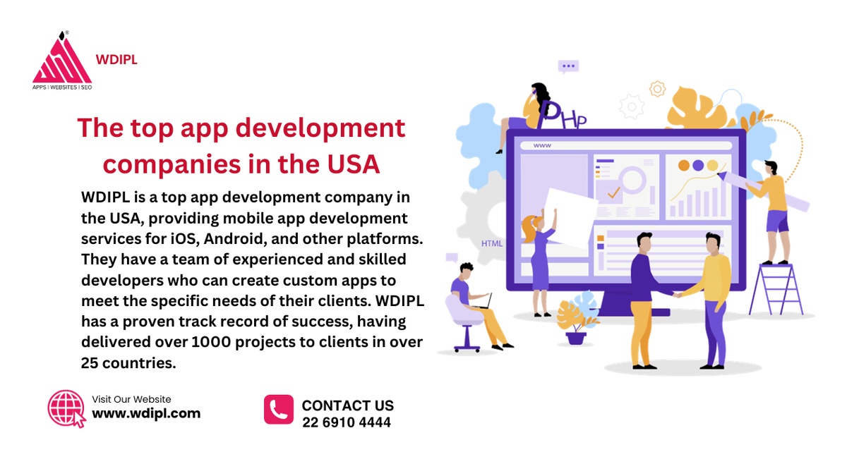 The top app development companies in the USA