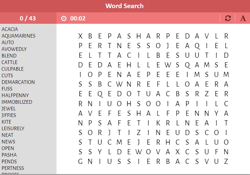 TIPS TO PLAY WORD SEARCH