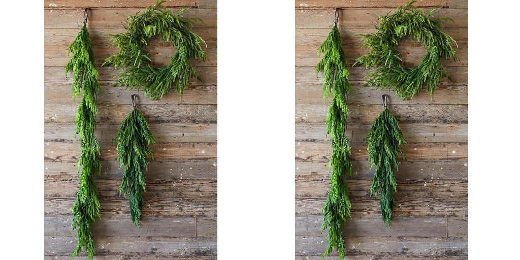 Dress Up Your Home with Norfolk Pine Garland This Christmas