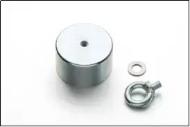 Solution for high temperature demagnetization of NdFeB N50 magnets