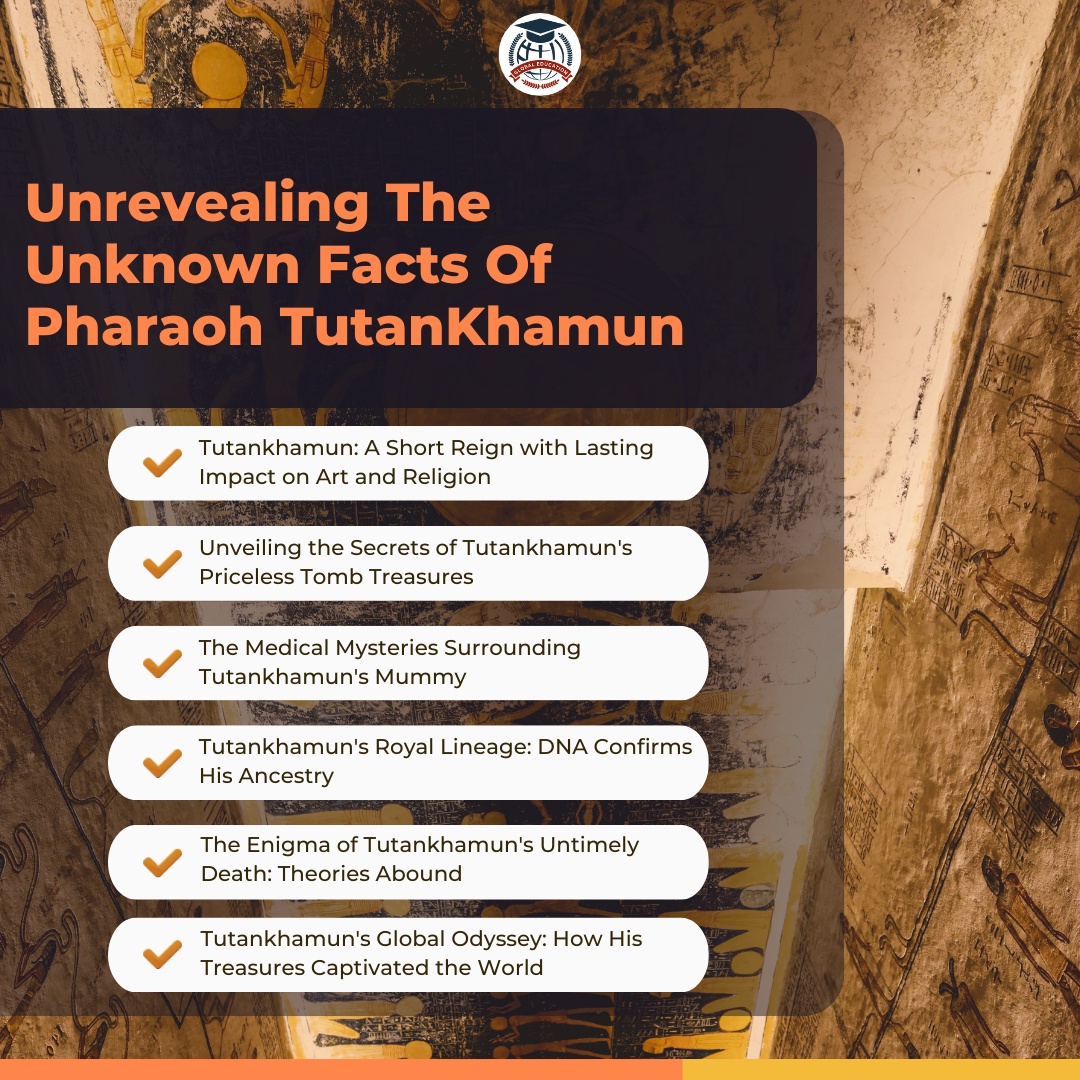 Unrevealing The Unknown Facts Of Pharaoh Tutankhamun 🌟👑