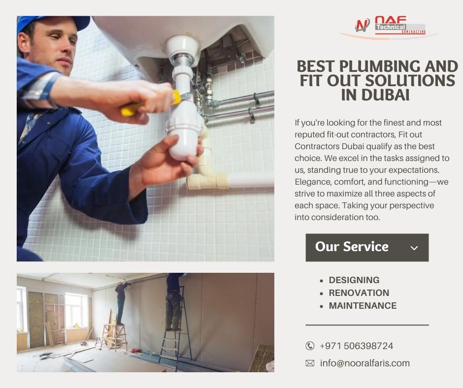 Best Plumbing and Fit Out Solutions in the Dubai