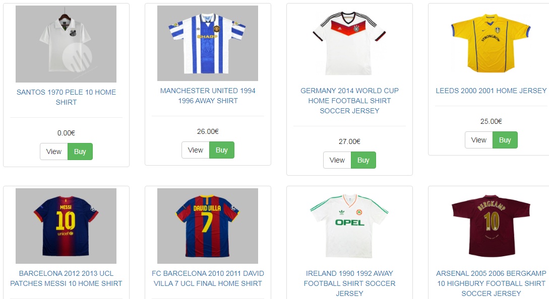 Retro Football Shirts Stand Out In The Fashion Domain
