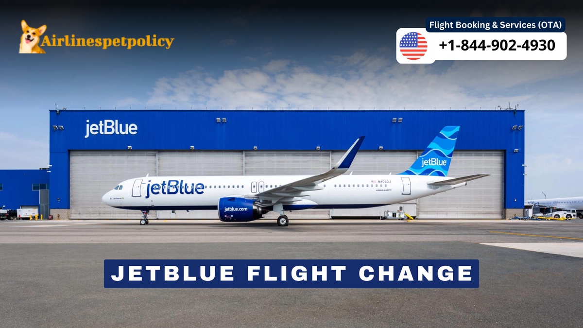 How to change a flight on JetBlue?