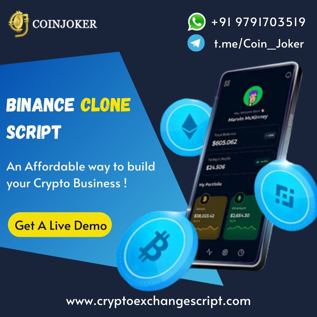 Customize Your Exchange Platform with Our Binance Clone !