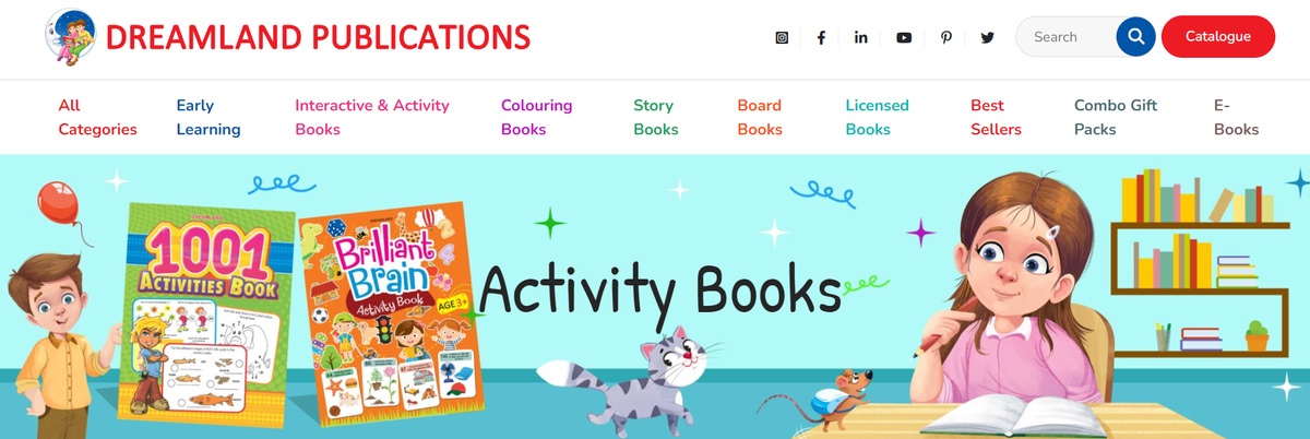 Unlocking Creativity and Learning with Activity Books from Dreamland Publications