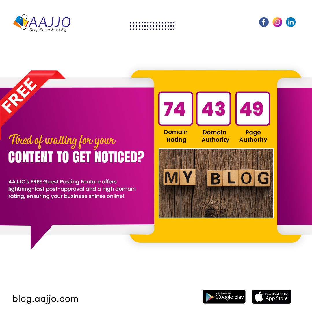 Join the Guest Posting Revolution with AAJJO - Start for Free Today