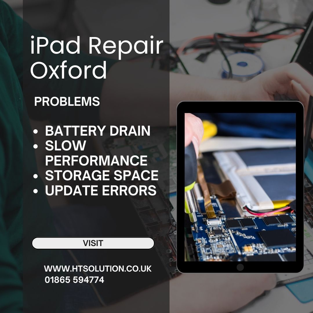 iPad Repair in Oxford at HiTecSolutions: Your Trusted Solution for Tablet Reapir