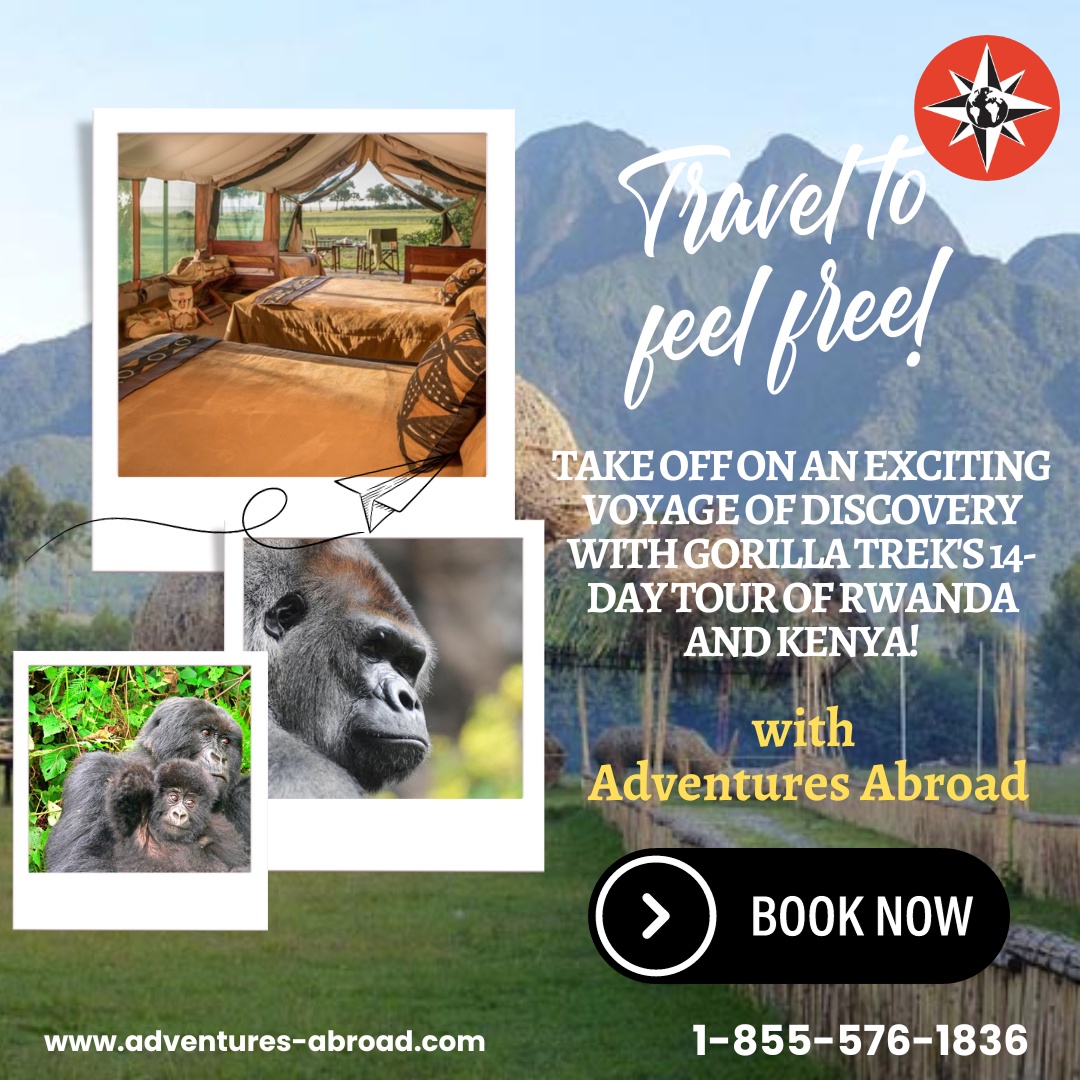 Embark on a Journey of Discovery: 14-Day Rwanda & Kenya Tour with Gorilla Trek !
