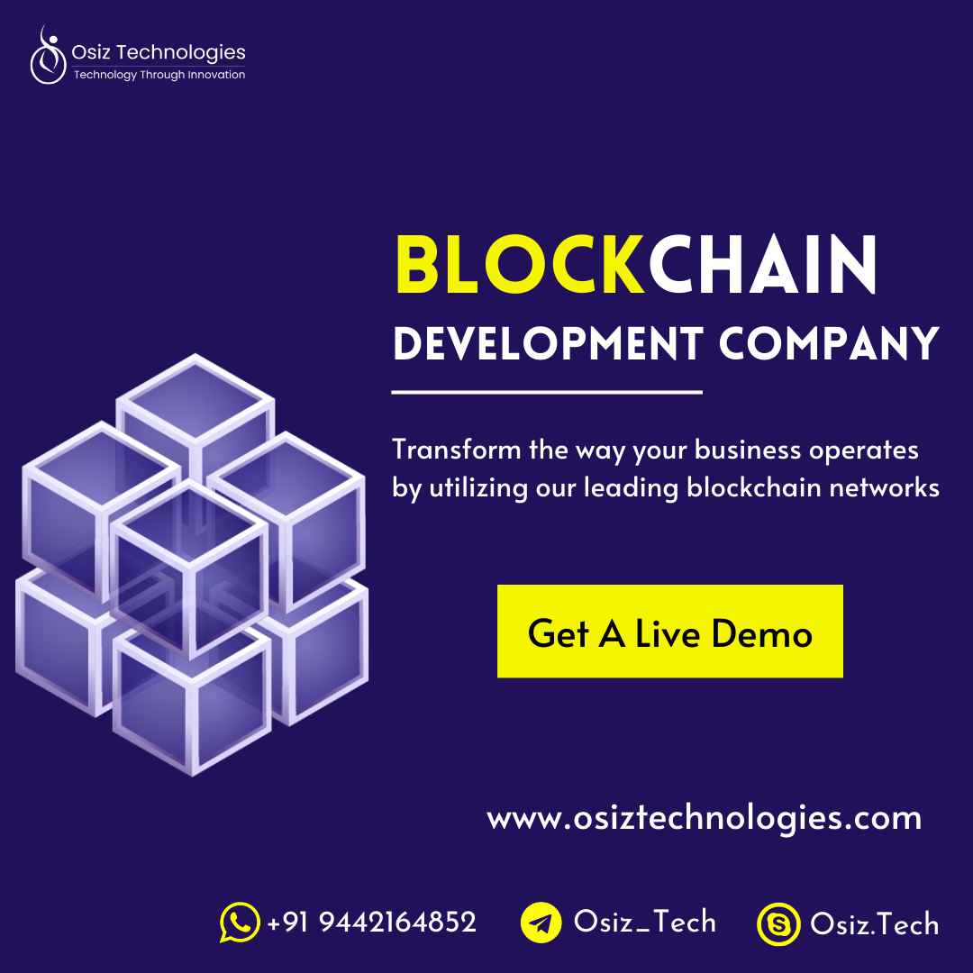 Blockchain Development Company: Exploring the Key Services and Solutions