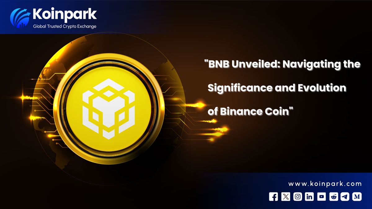 "BNB Unveiled: Navigating the Significance and Evolution of Binance Coin"