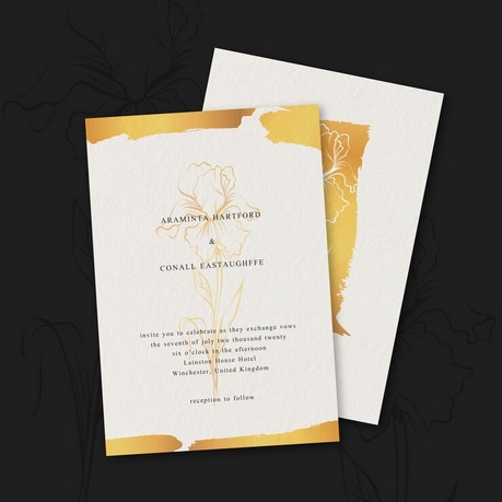 Shine Bright: The Ultimate Guide to Gold Foiled Invitations