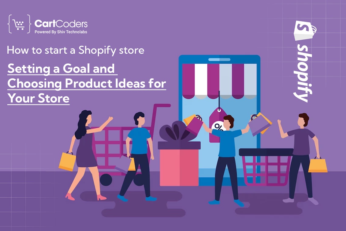How to start a Shopify store: Setting a goal and choosing product ideas for your store