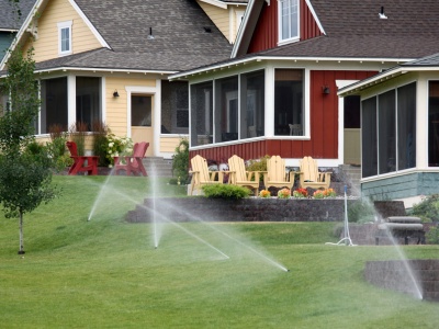 Residential Sprinkler System in Westchester