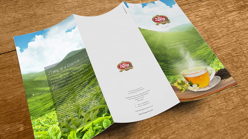 Vermaart's Artistry in Brochure Design