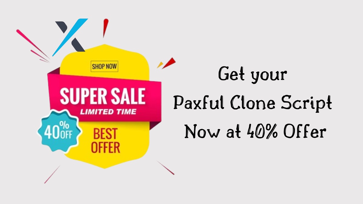 Get your Paxful Clone Script Now at 40% Offer