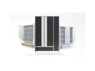 Maximizing Space with Aluminium Shoes Cabinets and Modular Kitchen