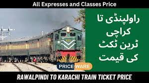 Rawalpindi to Karachi Train Ticket Prices