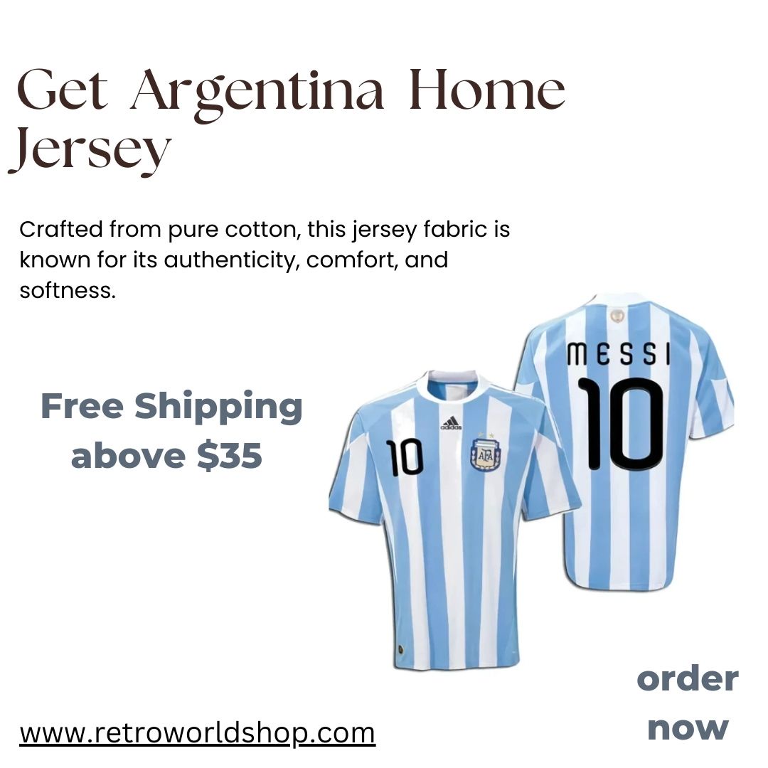 Unveiling the Authenticity of Argentina Home Jerseys
