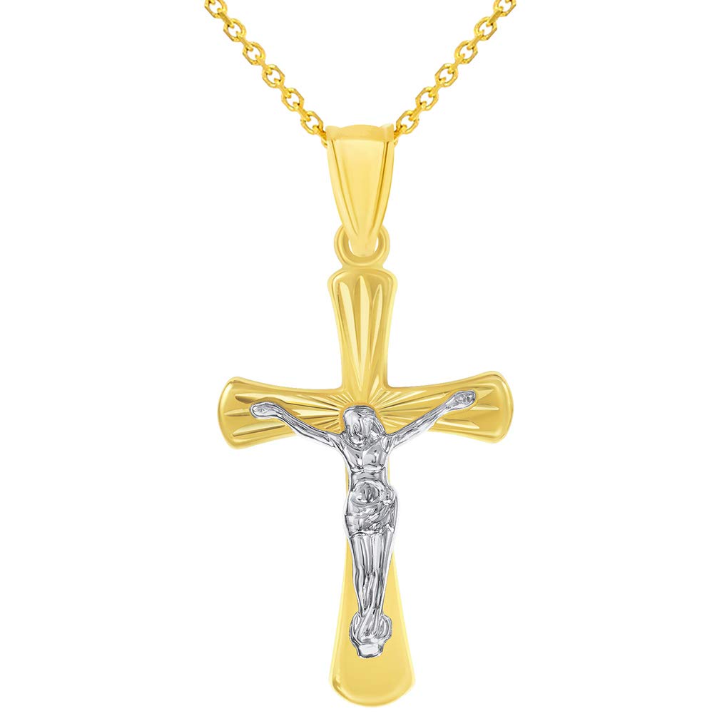 What Artistry Goes into Crafting 14k Gold Cross Necklaces?
