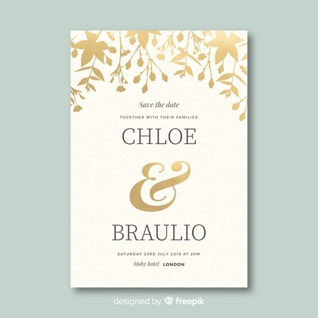 Unveiling Elegance: The Allure of Gold Foiled Invitations