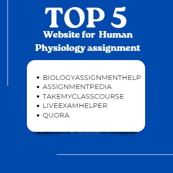 Navigating the Web: Top 5 Websites for Online Human Physiology Assignment Help