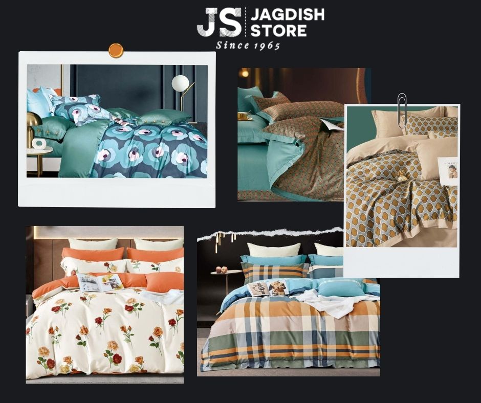 Buy Double Bed Sheets Online in India from Jagdish Store