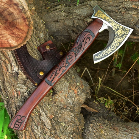 Unleashing the Viking Spirit: The Modern Practicality of Viking Axes in the USA