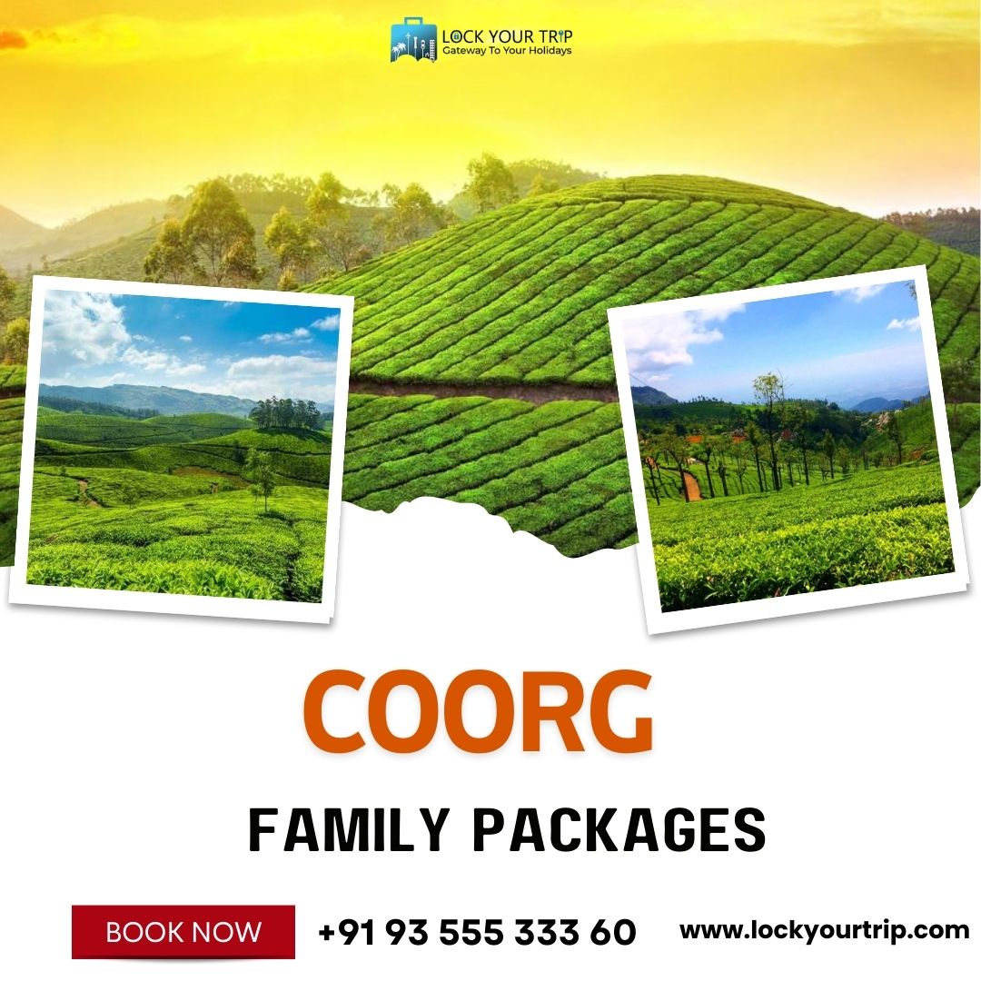Explore the amazing tourist destinations of Coorg with an affordable Coorg family package
