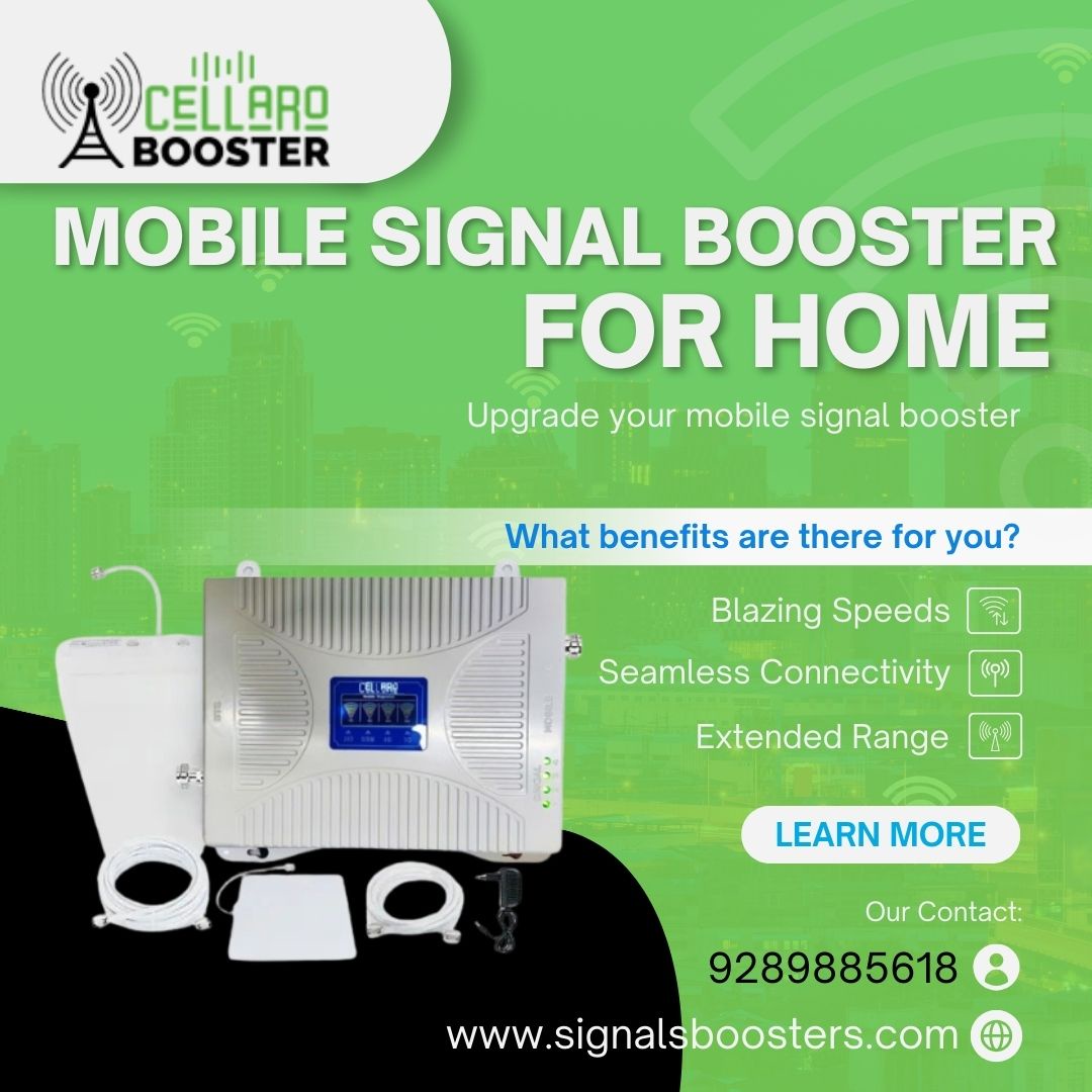 Enhance Connectivity with Cellaro Signal Mobile Signal Boosters