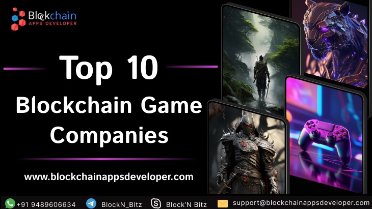 Top 10 Blockchain Gaming Companies