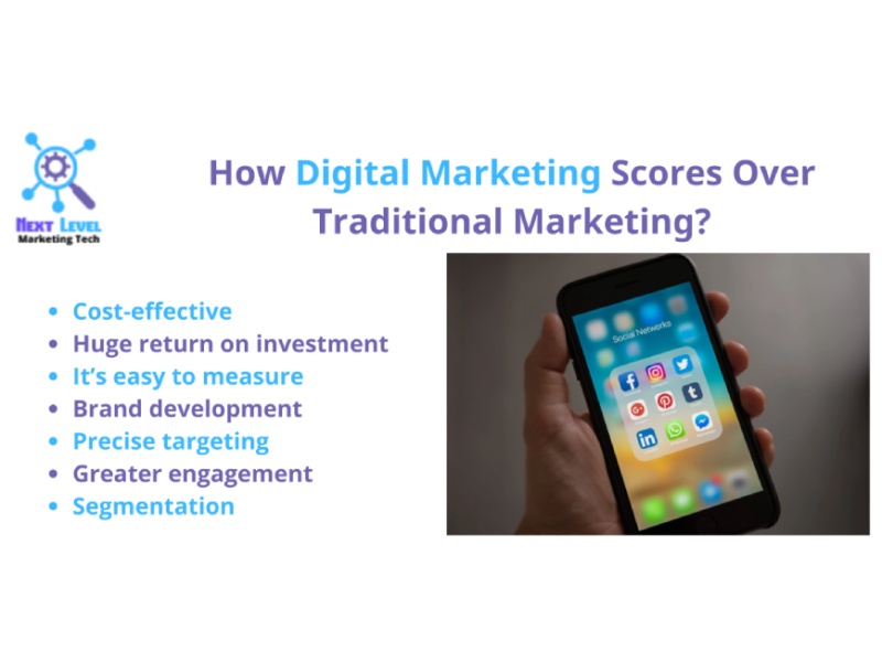 How Digital Marketing Scores Over Traditional Marketing?