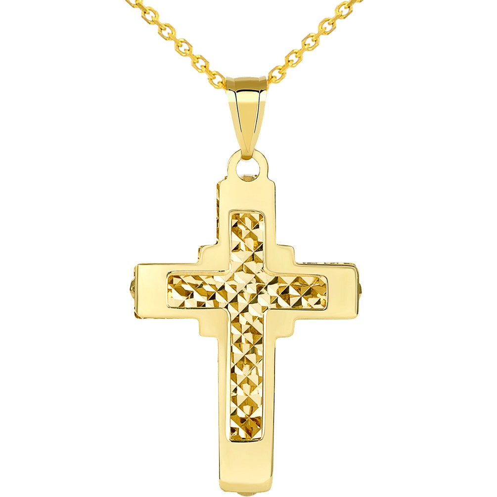 How to Wear a Men's Gold Cross Necklace with Confidence and Style?