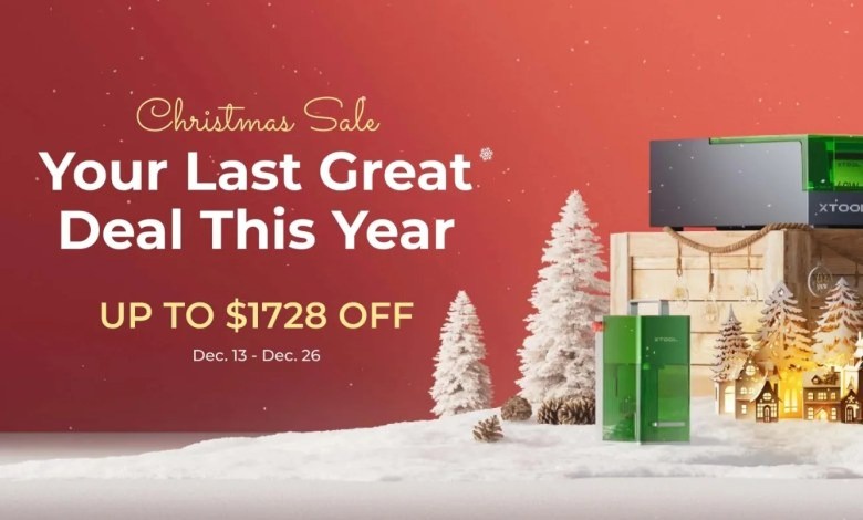 xTool Christmas Sales | Up to $1728 off and Free Santa Gift
