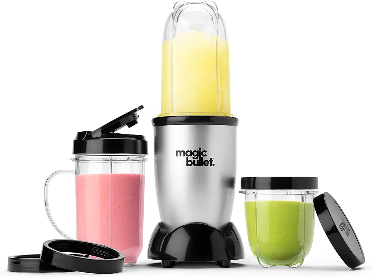 Unleashing the Magic: A Closer Look at the Magic Bullet Blender, Small, Silver, 11 Piece Set
