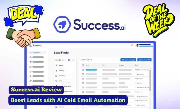 AI Email Power| Success.ai Review for Lead Boost|Lifetime Deal