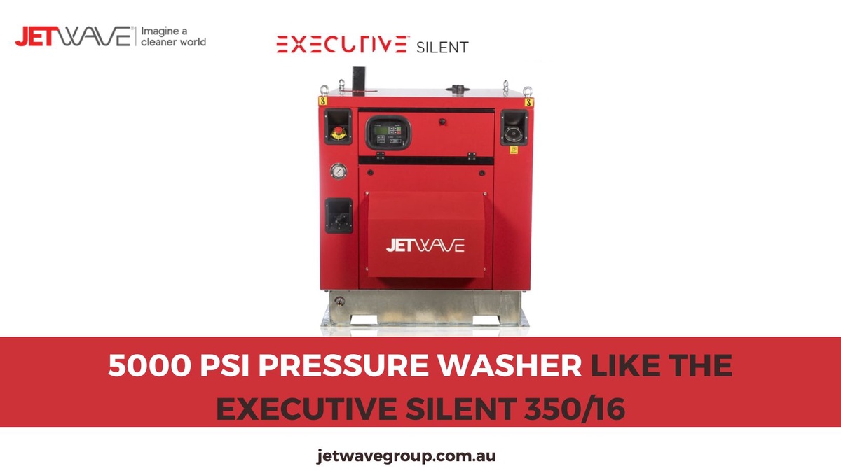 5000 PSI Pressure Washer like the Executive Silent 350/16