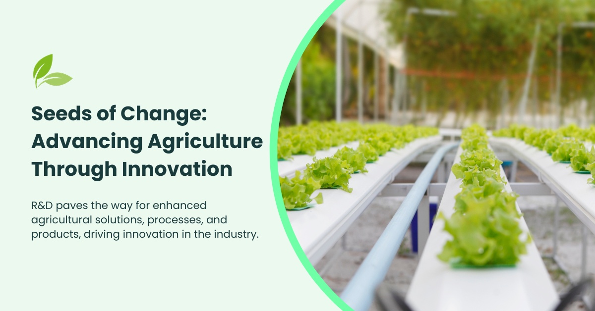 Understanding the role of R&D in agriculture industry