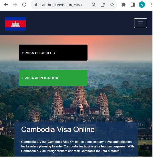 FOR USA AND BANGLADESHI CITIZENS - CAMBODIA Easy and Simple Cambodian Visa - Cambodian Visa Application Center